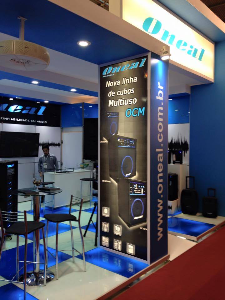 Apresentando sua linha 2015, Oneal Áudio participou da 10ª edição da Movelpar
